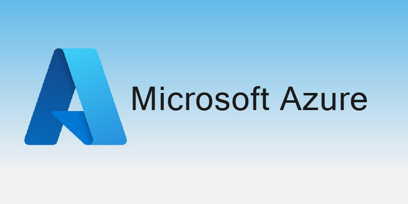 Logo Microsoft Azure con fondo en degradé